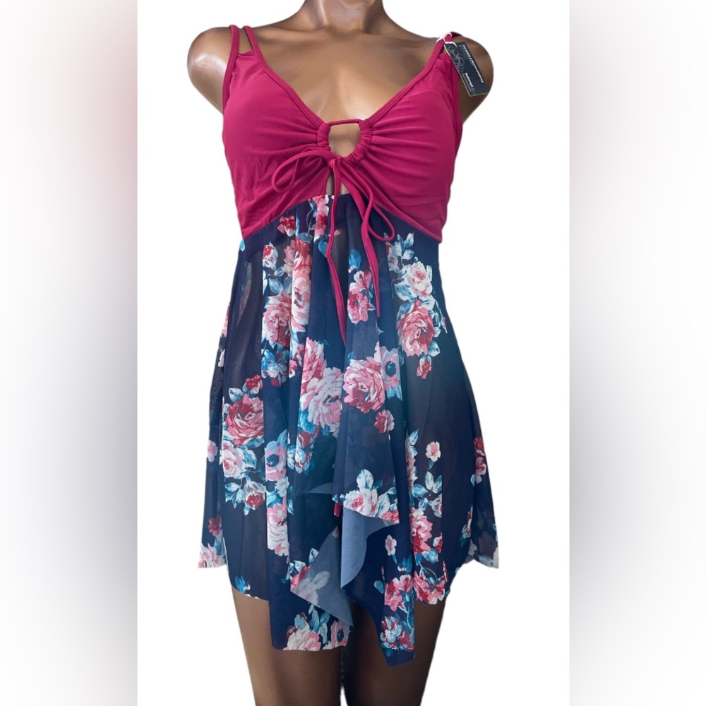 NWT Flowy Swim Top